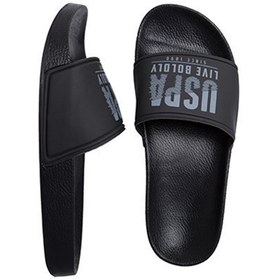 Resim U.S. Polo Assn. Erkek Siyah Gri Gusty Terlik 