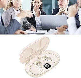 Resim Generic Dil çevirmen Kulaklıklar iş toplantıları Için Sorunsuz çeviri Ai Profesyoneller Ve Gezginler Için Kablosuz Kulaklık, 2 Kulaklık Ve Kasa Dahil (ten rengi) 