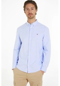 Resim Tommy Hilfiger Erkek Gömlek Mavi 