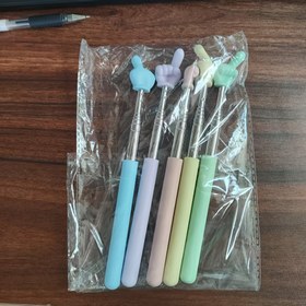 Resim 1 takım 5 adet uzatılabilir öğretmen işaretçileri, uzatılabilir parmak göstergeleri, mini uzatılabilir sınıf işaretleri, ilkokul ve anaokulu öğretmenleri için uygun, sınıf malzemeleri 