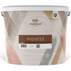 Resim Pamukkale Aquatex Dekoratif Renklendirici Su Bazlı 5 Lt Maun 