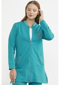 Resim Sementa Marine Detaylı Tunik Eşofman Takım - Petrol 001 