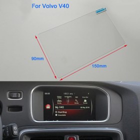 Resim Volvo V40 7inç Navigasyon Temperli Ekran Koruyucu 