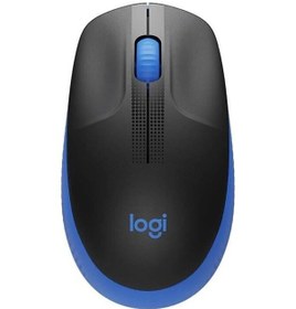 Resim Logitech 910-005909 M191 Mavi Büyük Boy Kablosuz Mouse Optik 1000 Dpı Buton Diğer 