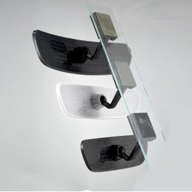 Resim TAKGÖR Pırlanta 3'lü Set Eğik Kollu Dikiz Aynası Siyah Beyaz Beşiktaş 