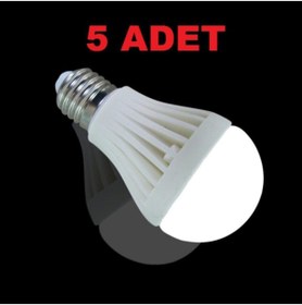 Resim renn 7w Enerji Tasarruflu Led Ampul ( 5 Adet ) 