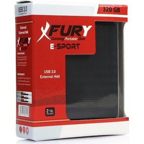 Resim Fury E-Sport 320 GB 2.5" USB 3.0 Harici Taşınabilir Disk 