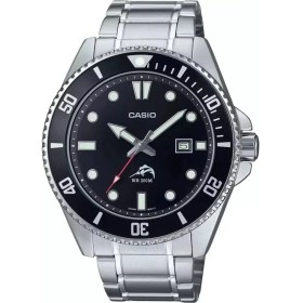 Resim Casio Divers MDV-106DD-1A1 Merlin Balığı Çelik Erkek Kol Saati 