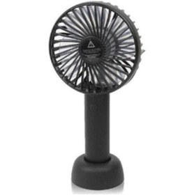 Resim AteşTech Şarjlı Fan Mini Taşınabilir El Ve Masa Üstü 3 Kademeli Vantilatör Fan 