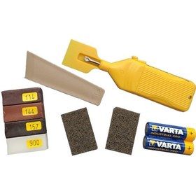 Resim Mini Tamir Seti Mobilya / Pvc Pilli Eriticili Mini Set Sert Mum4cmx4adet Koyu-12632 