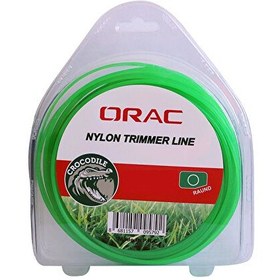 Resim Orac 3,30 MM 46 Metre Yuvarlak Yeşil Tırpan Misinası 