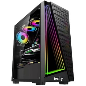 Resim İzoly Hero Ryzen 5 3600 16 GB 1 TB HDD+128 GB SSD RX550 Free Dos Masaüstü Oyuncu Bilgisayarı 