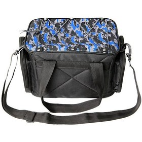 Resim Shimano Baskılı Helper Bag Balıkçı Çantası - Blue Camo 