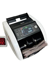 Resim Bill Counter 5 Ülke Karışık Para Sayma Makinesi TL- Dolar-Euro-Sterlin-Suriye Lirası 