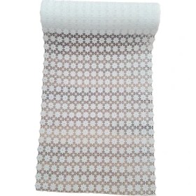 Resim Style Pvc Dantel Kaymaz Dolap Raf ve Çekmece Örtüsü Dantel (Model Yıldız 7) (50 cm x 5 Mt) 