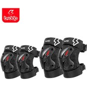 Resim Symbee Motorsiklet Dizlik Ve Dirseklik Seti - Nefes Alabilir, Reflektif, Rahat Koruma 