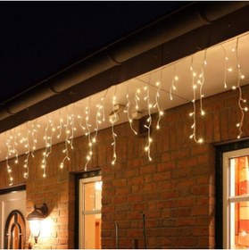 Resim Lambax Dekoratif Iç Mekan 2x1 Mt Sarkıt Saçak Ip Perde Led Aydınlatma Günışığı 