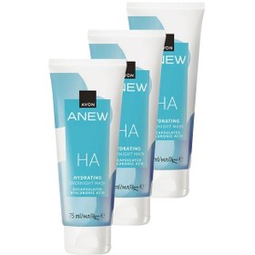 Resim Avon Anew Hyalüronik Asit İçeren Gece Maskesi 3 x 75 ML 