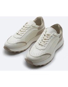 Resim AVVA Erkek Bej %100 Deri Esnek Taban Hafif Casual Ayakkabı B008010 