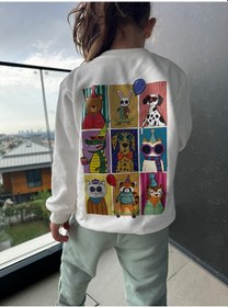 Resim Melomel Animal Unisex Eşofman Takım Çok Renkli 