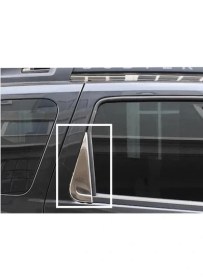 Resim Dnzstore Dacia Duster Suv Uyumlu Arka Cam Kelebek Yeri 2 Parça Paslanmaz Çelik 2010 - 2017 