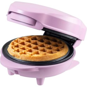 Resim Bestron Mini Waffle Makinesi, Retro Stil, 550W, Yapışmaz Kaplama 