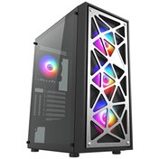 Resim Vento VG12A FSP 650W 80+ 4x120MM RGB Fan Temperli Cam USB 3.0 Mesh ATX Mid-Tower Gaming Kasa Vento