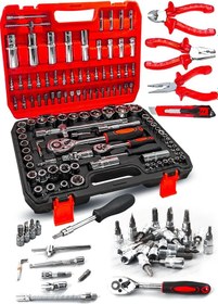 Resim PROXTECH Profesyonel 112 Parça Çok Fonksiyonlu 1/2 Ve 