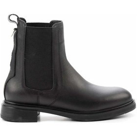 Resim Siyah Leather Kadın Bot & Bootie K02379013143 Siyah 