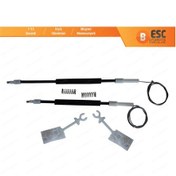 Resim Alfa Romeo 147 2000-2010 3/5 Kapı İçin Ön Cam Kriko Tamir Seti 