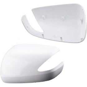 Resim Fastbuy 2009-2013 Honda Fit Jazz İçin Araba Dikiz Aynası Kapağı Kabuk Kapağı 