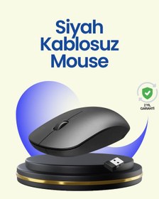 Resim Ayarlanabilir Dpı Özellikli Mouse Sessiz Estetik Ve Uyumlu Diğer 