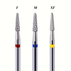 Resim GGJOYO Tungsten Çelik Tırnak Matkap Ucu - Kokuşuz, Profesyonel Manikür & Pedikür Aracı Jel Oje Çıkarma ve Şekillendirme için 