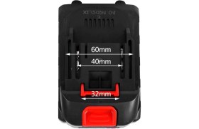 Resim Valkyrie 300W 24V Şarjlı Oto Yıkama Tabancası İçin Yedek Batarya 