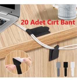 Resim Eco Lounge 20 Adet Kendinden Yapışkanlı Cırt Cırtlı Bant 