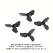 Resim DJI NEO Dronlar için 4 Adet Değiştirme Pervaneleri, Uyumlu Aksesuar Seti, Yüksek Performans Plastik Malzeme 