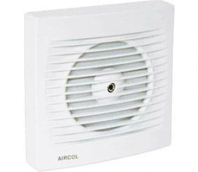 Resim Aircol 120 Mp Dekoratif Mekanik Panjurlu Aspiratör 160M3 Beyaz Renkli 180 m3/saat Emiş Gücü 
