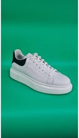 Resim MARCOMEN Bağcıklı LV Model Baskılı Kalın Düz Taban Sneaker Ayakkabı 21006 