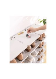 Resim 5 Katlı Pratik Ayakkabılık - Ayakkabı Rafı 4989 Çok Renkli 