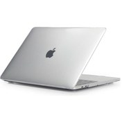 Resim Arabulalaca Macbook Pro 13" A1989 A2159 Parlak Şeffaf Kılıf 