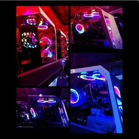 Resim Ankatek Geeroyoo 120mm Rgb Kasa Fanı: Hidrolik Yatak, Sessiz Titreşim Önleyici, Verimli Soğutma, Kolay Kurulum 