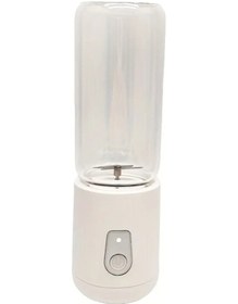 Resim Topnotch Taşınabilir Usb Şarjlı Mini Meyve Sıkacağı 30w Cam Kavanoz White 12.85oz 
