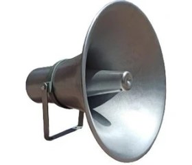 Resim Camimarket Alüminyum Oval Boş Horn Hoparlör 