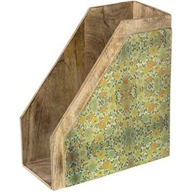 Resim Vitale Şiva Çiçek Desenli Dekoratif Yeşil Raf Ak.Fq0022-Y 