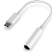 Resim gökkuşağı store Tüm Type-c Girişi Olan Cihazlarla Uyumlu Kulaklık Çevirici Type-c To Aux 3.5mm Jack Adapter 