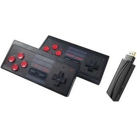 Resim Ankatek Video Retro Oyuncu Oyun Konsolu Mini Kumanda Seti Klasik Kablosuz Hd Dahili Çıkış Çift 628 2.4g Oynatıcı - 128g-yellow 