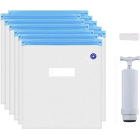 Resim Filament Vakumlama Poşeti+vakum Pompası 5 Poşet 1 Pompa 30x34cm 