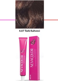 Resim Litae LitaeTrend Premium 4.07 Türk Kahvesi - Kalıcı Krem Saç Boyası 50 g Tüp 