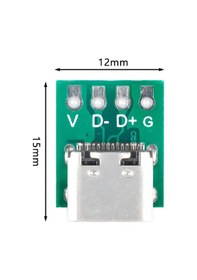 Resim Usb Type C To Dip Pcb 