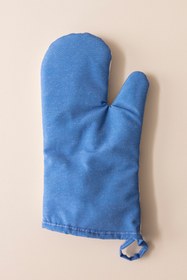 Resim Azure Blue, Fırın Mutfak Eldiveni, Yanmaz ve ısıya dayanıklı tutacak, 2 Parça 